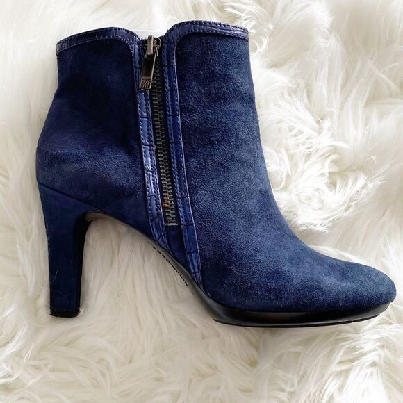 Anne Klein Women's Blue Caelina Dress Bootie - Picture 7 of 7